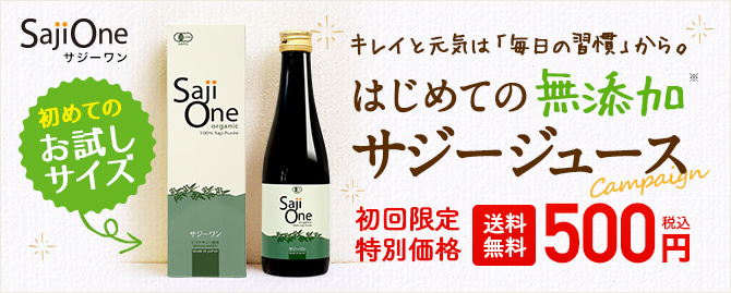 オーガニックサジー Saji One organic3本セット