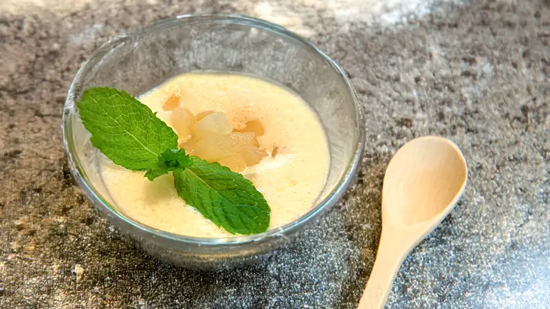 サジーと白桃のシェイク